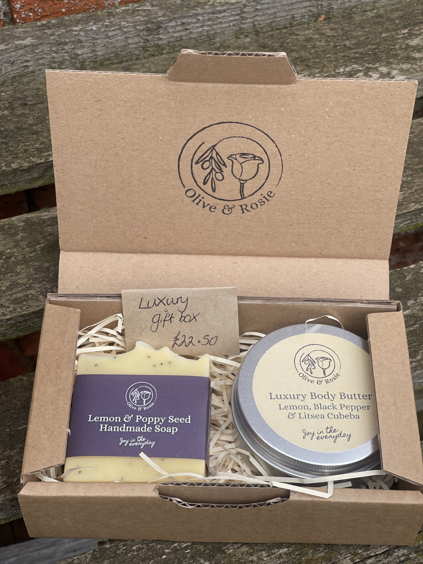 Olive & Rosie luxury gift box