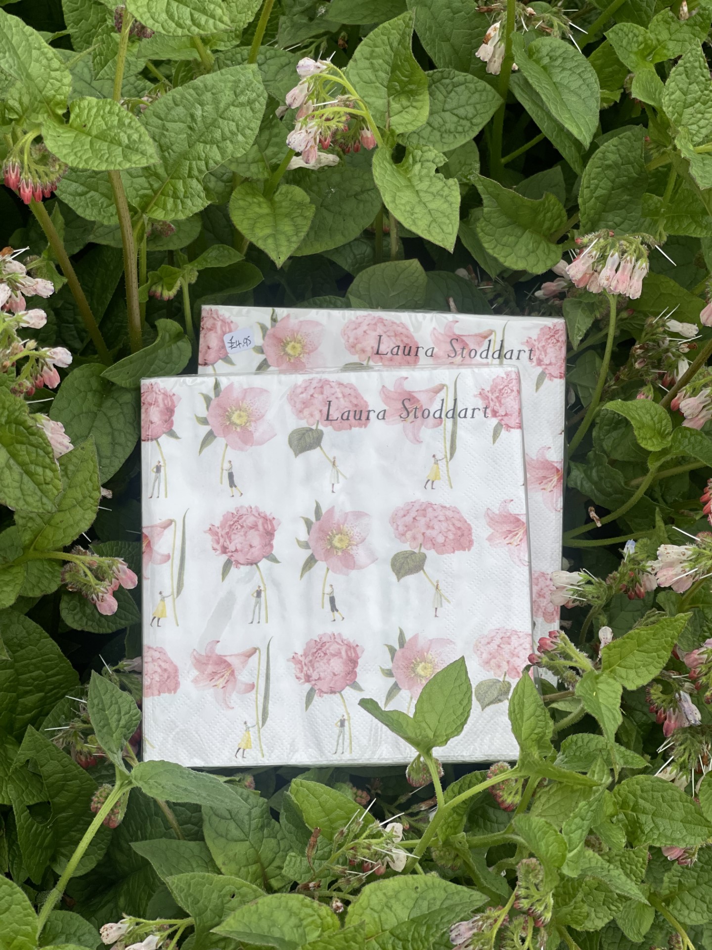 Peony napkins